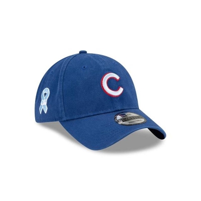 Blue Chicago Cubs Hat - New Era MLB Father's Day 9TWENTY Adjustable Caps USA6047251